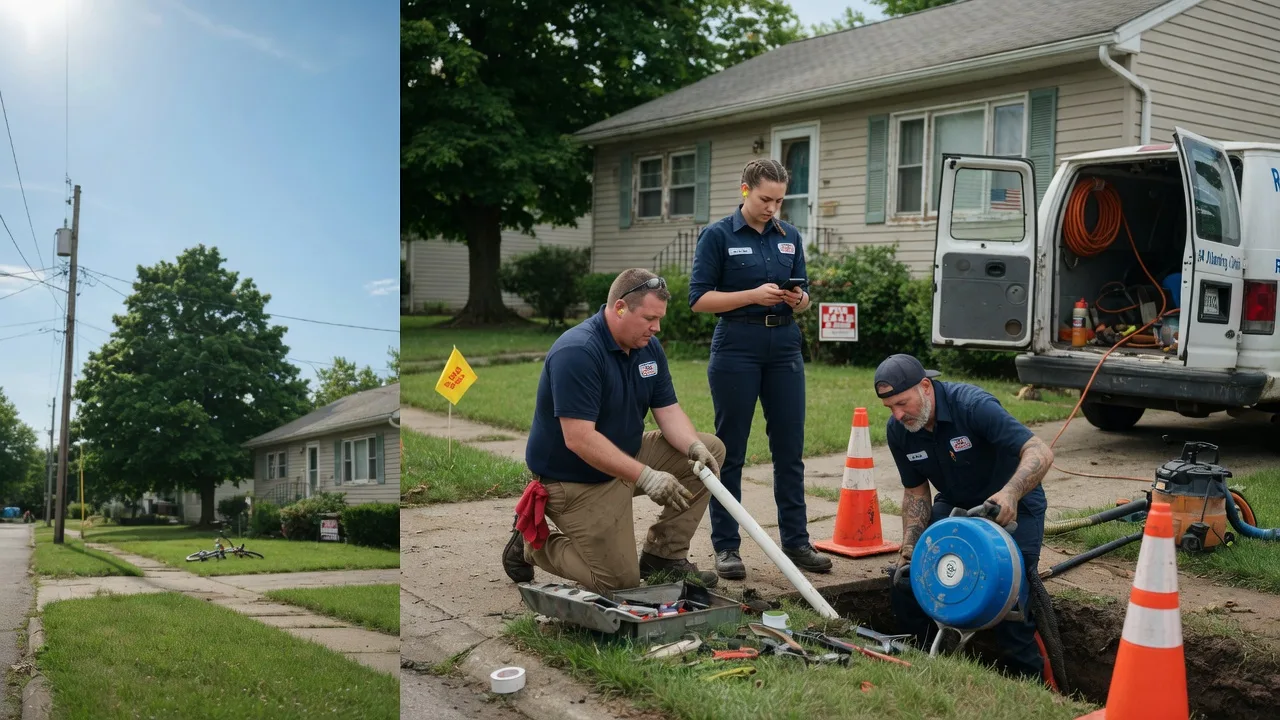 Sewer Line Repair in Adamsville, PA near me